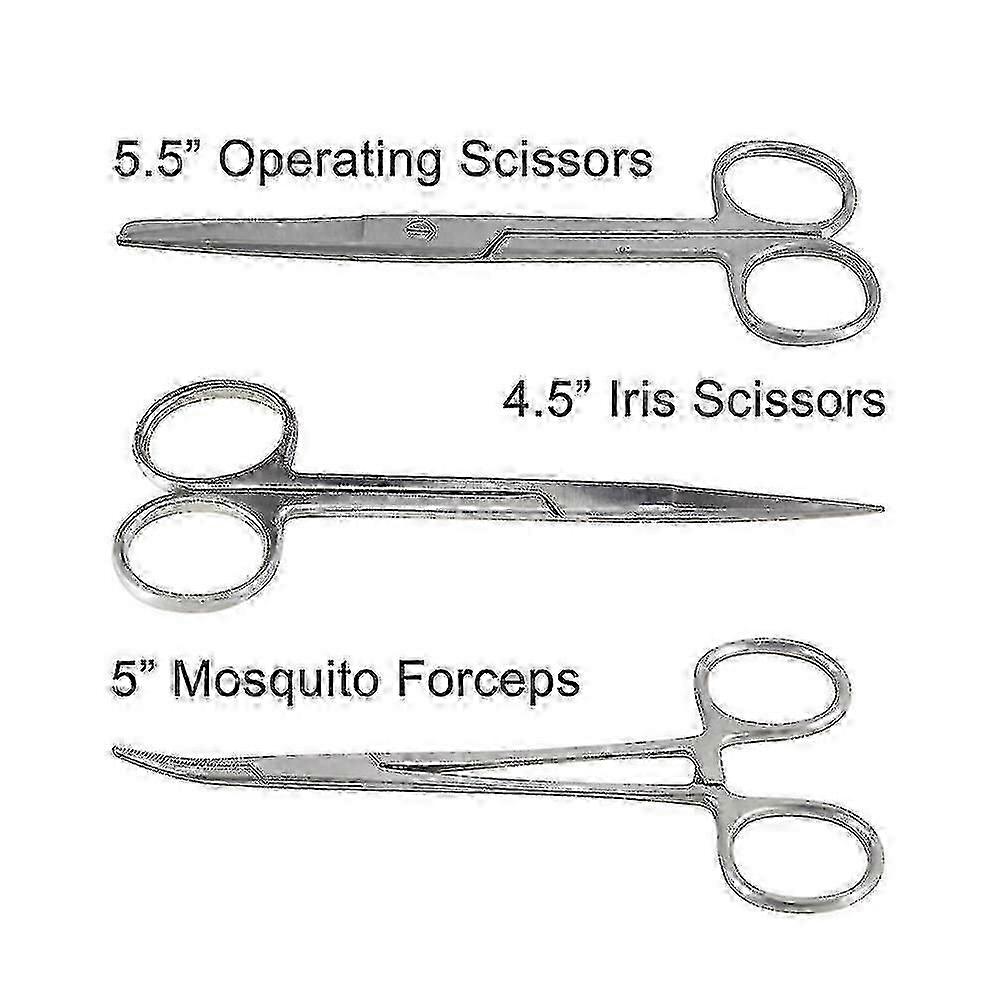 2025 22pcs Advanced Dissection Kit Biology Lab Anatomy Dissecting Set With Stainless Steel Scalpel Knife Handle Blades_LL_a05