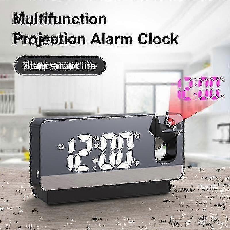 1 Set Intelligent Digital Clock Compact Led Digital Jikaix