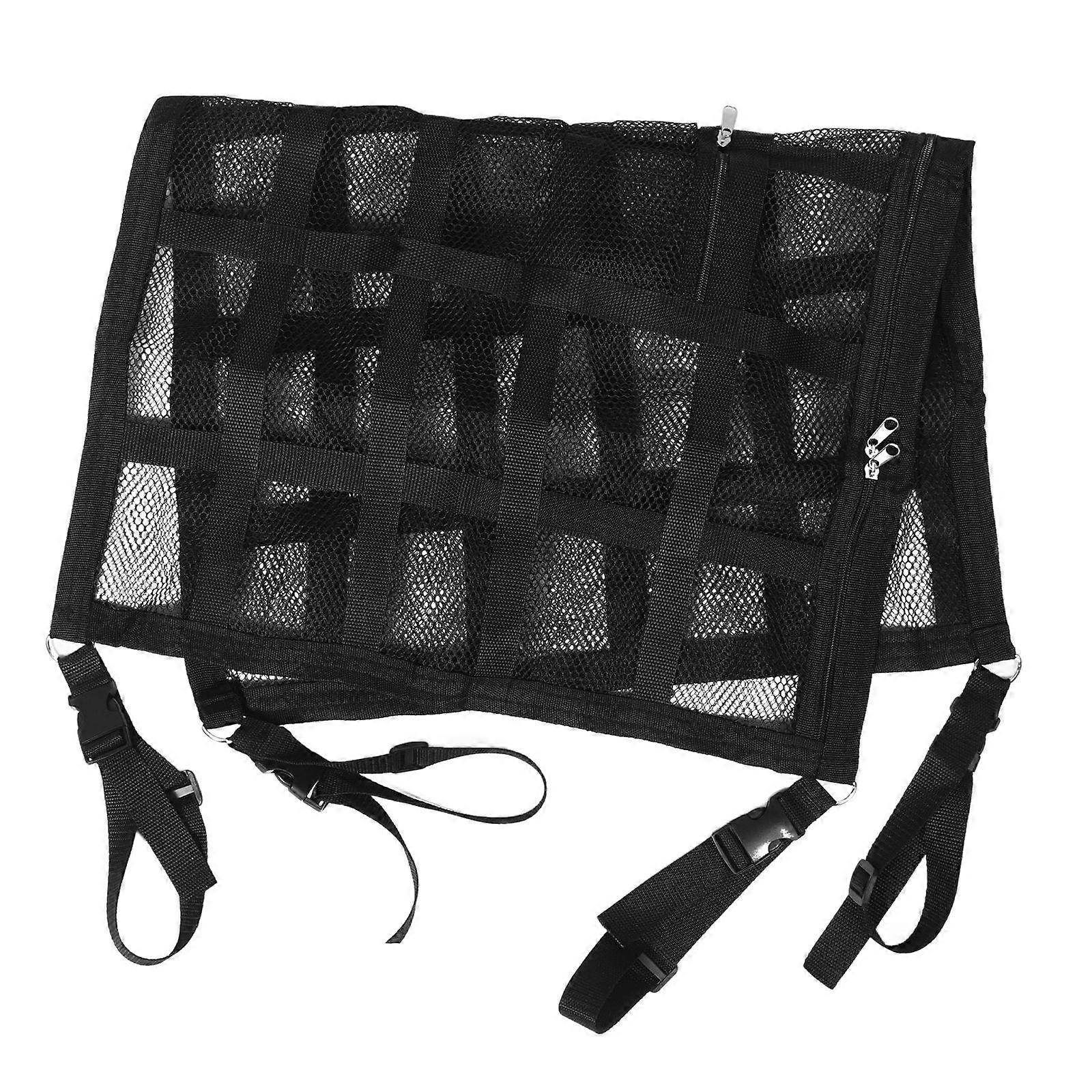 Car Ceiling Cargo Net Black Storage Net for Automotive Use