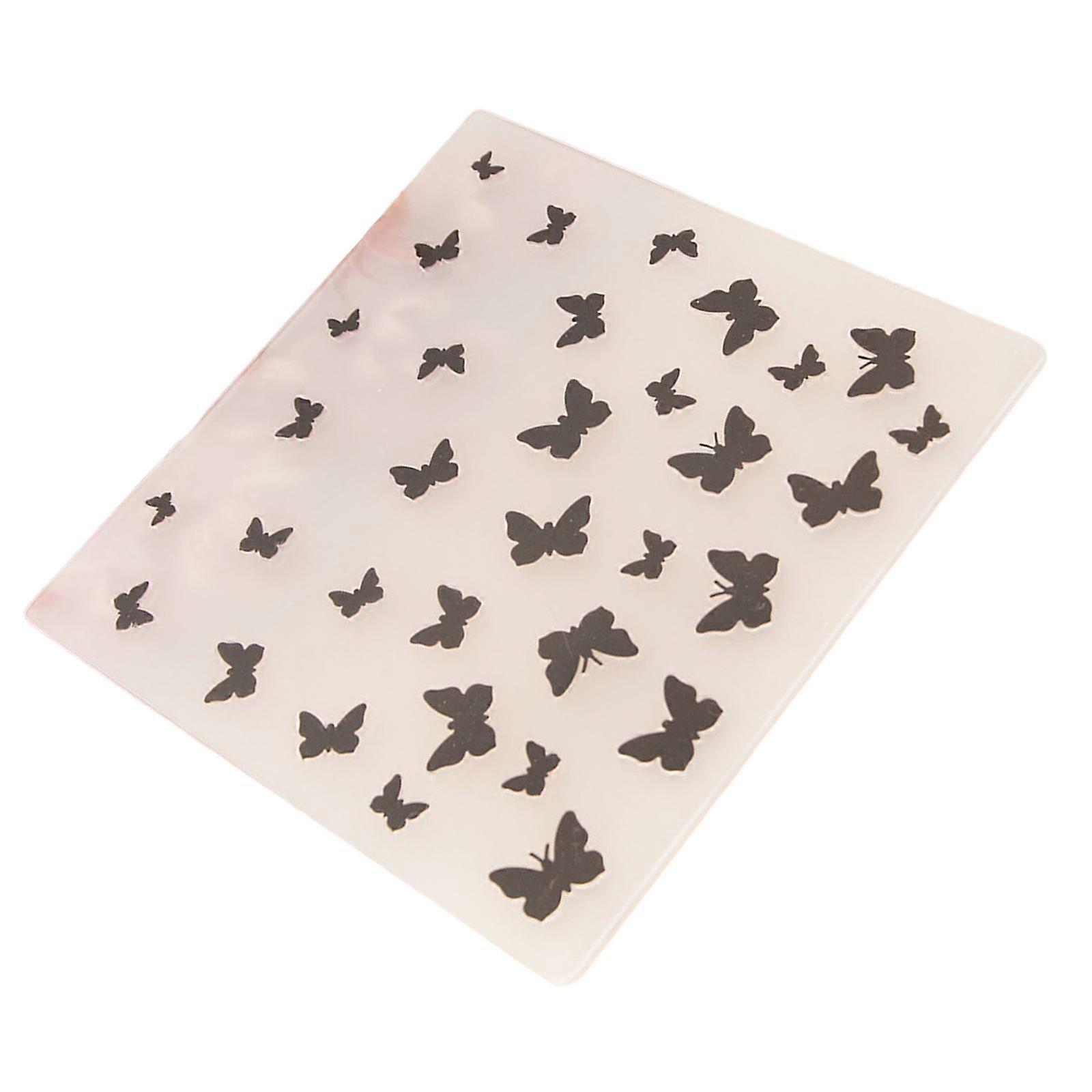 Creative Plastic Embossing Formation For DIY Crafting And Art Projects With Recyclable Designs Multicolor