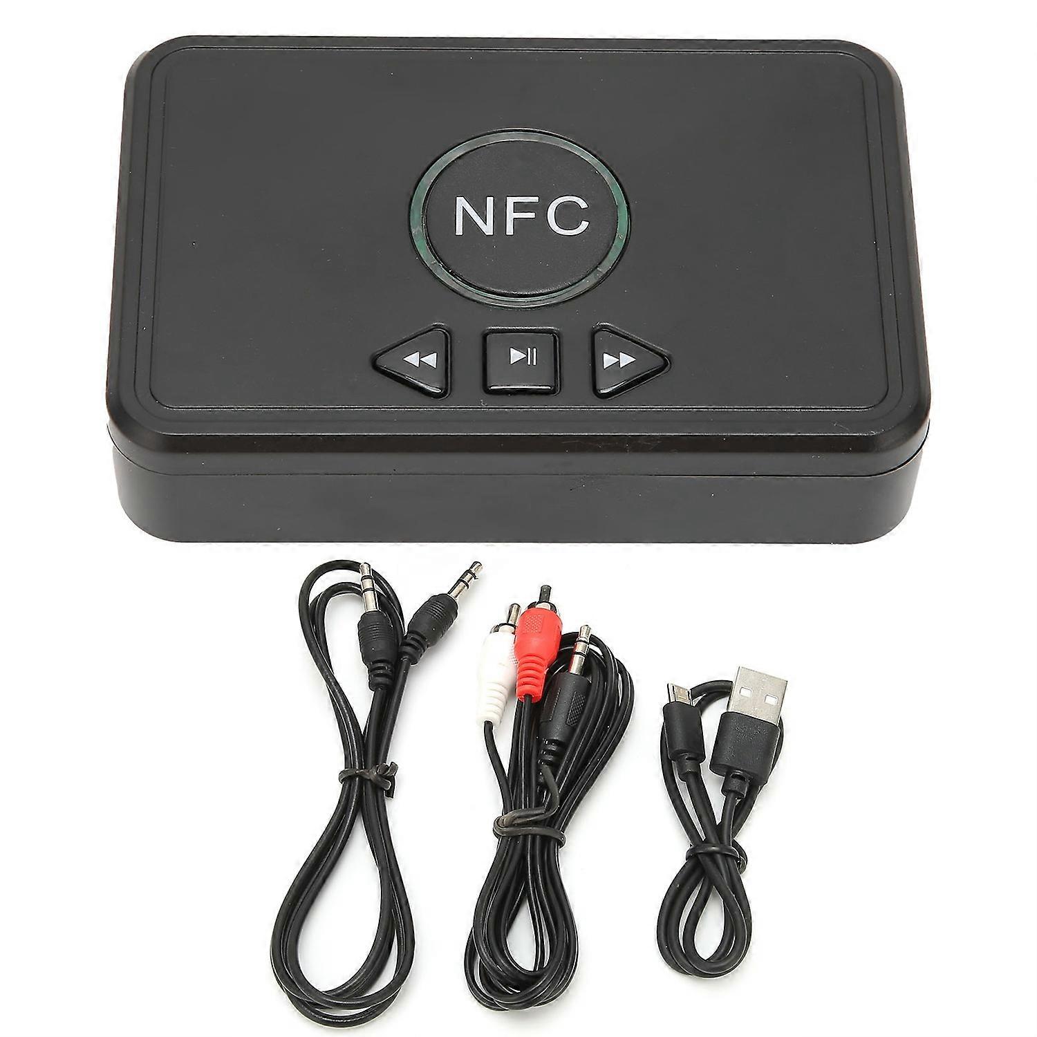 NFC Wireless Receiver Car Vintage AUX Interface Audio Adapter for All Wireless Audio Devices