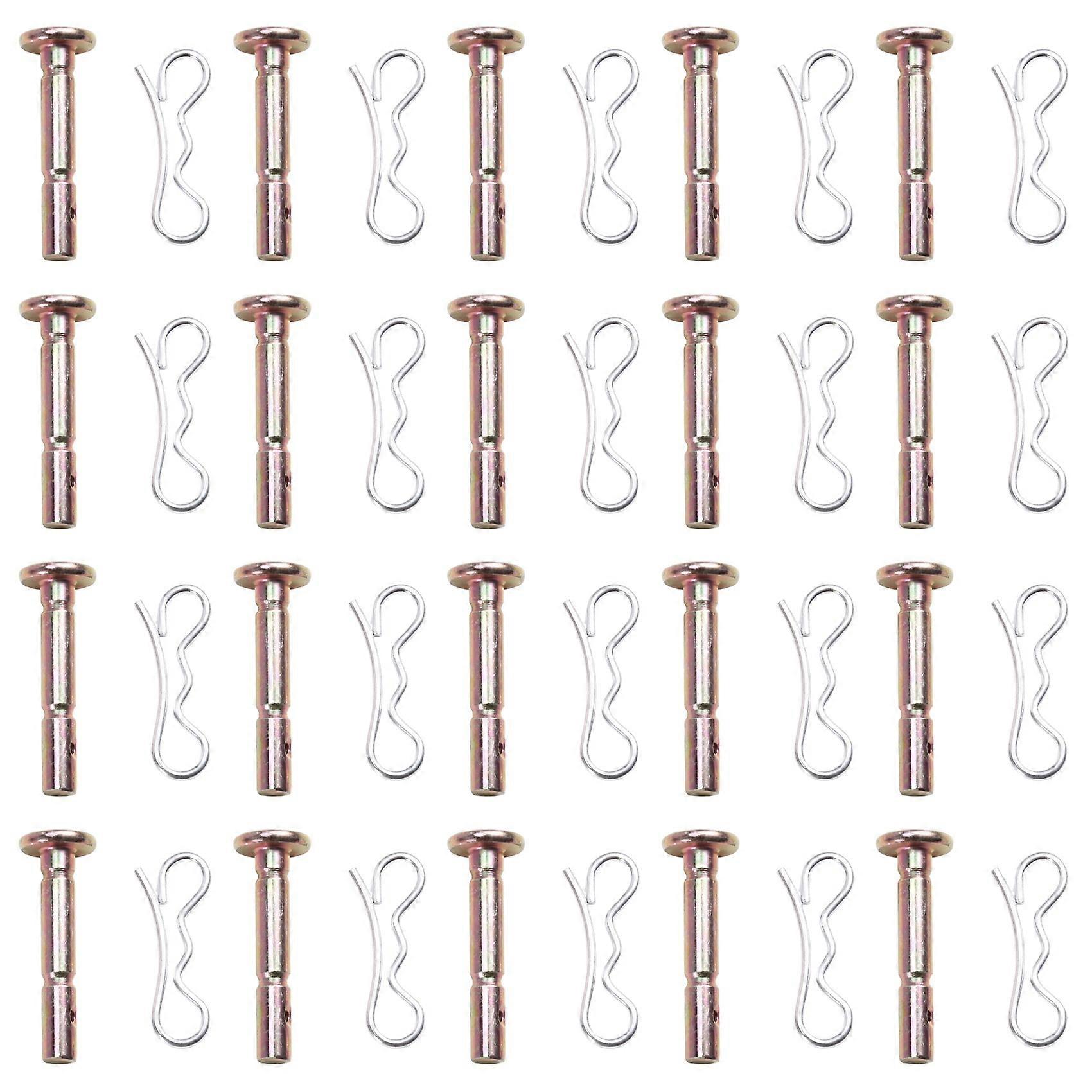 20 Sets Shear Cotter and Split Pins Kit for Snow Blower
