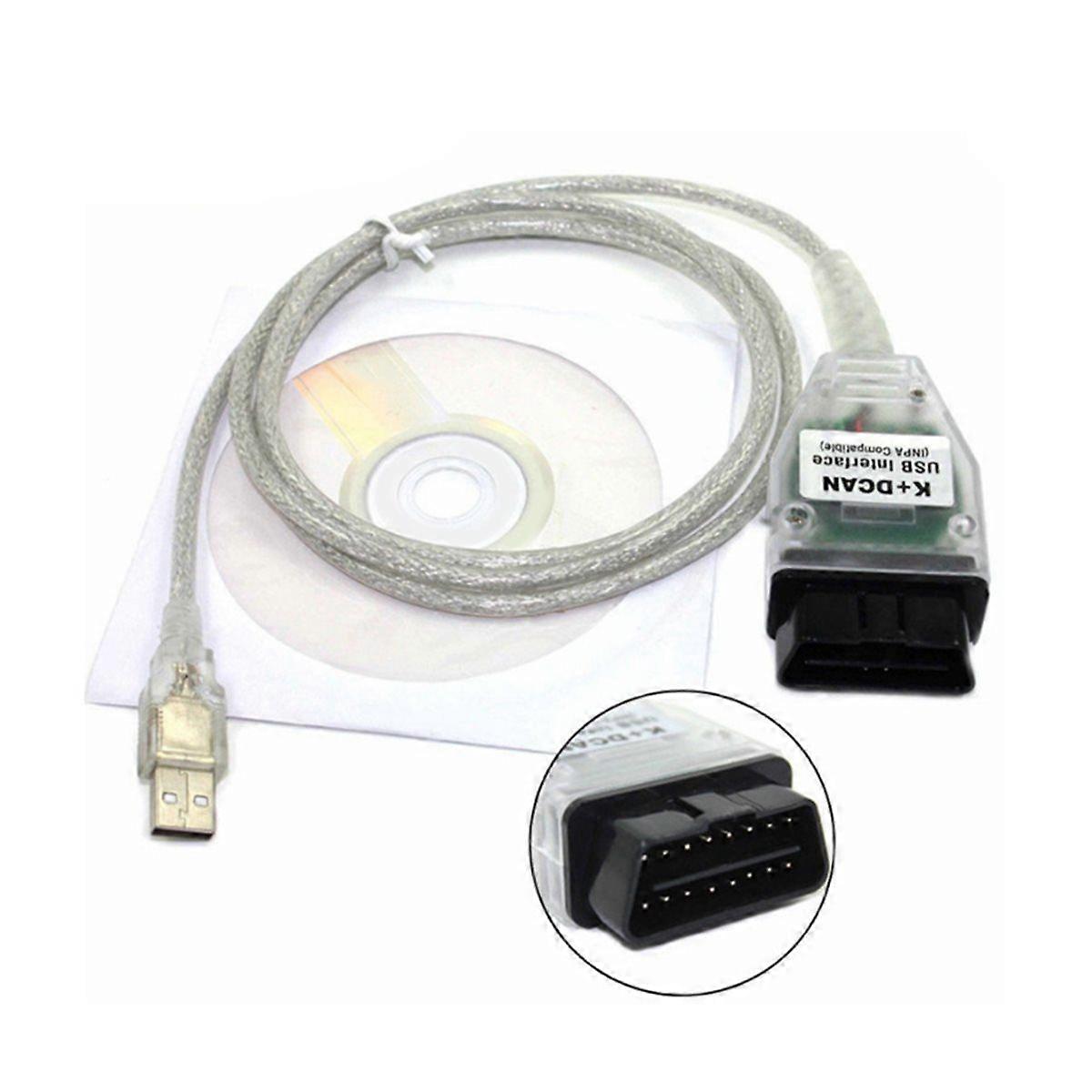 Car Diagnostic Tool Cable K+DCAN Interface FT232RL Chip OBD2 Diagnostic Scanner Cable for Car Access