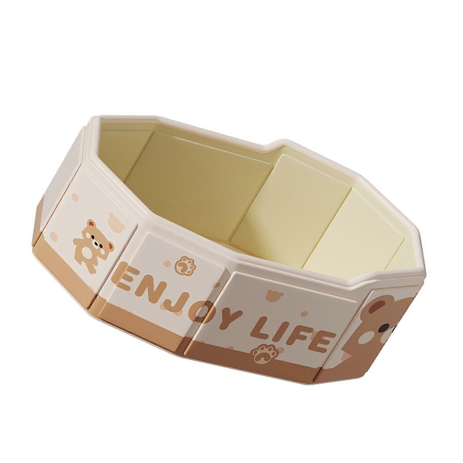 Folding Infant Bath Tub Ergonomic Support Rapid Drain Stable Wide Base Foldable Storage For Children Up To 8Y Multicolor