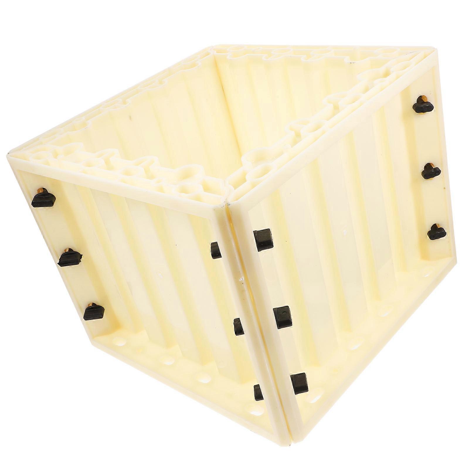 Square Concrete Pillar Mold for Diy Makers and Builders in Elegant European Style Abs for Efficient Construction 1Pack