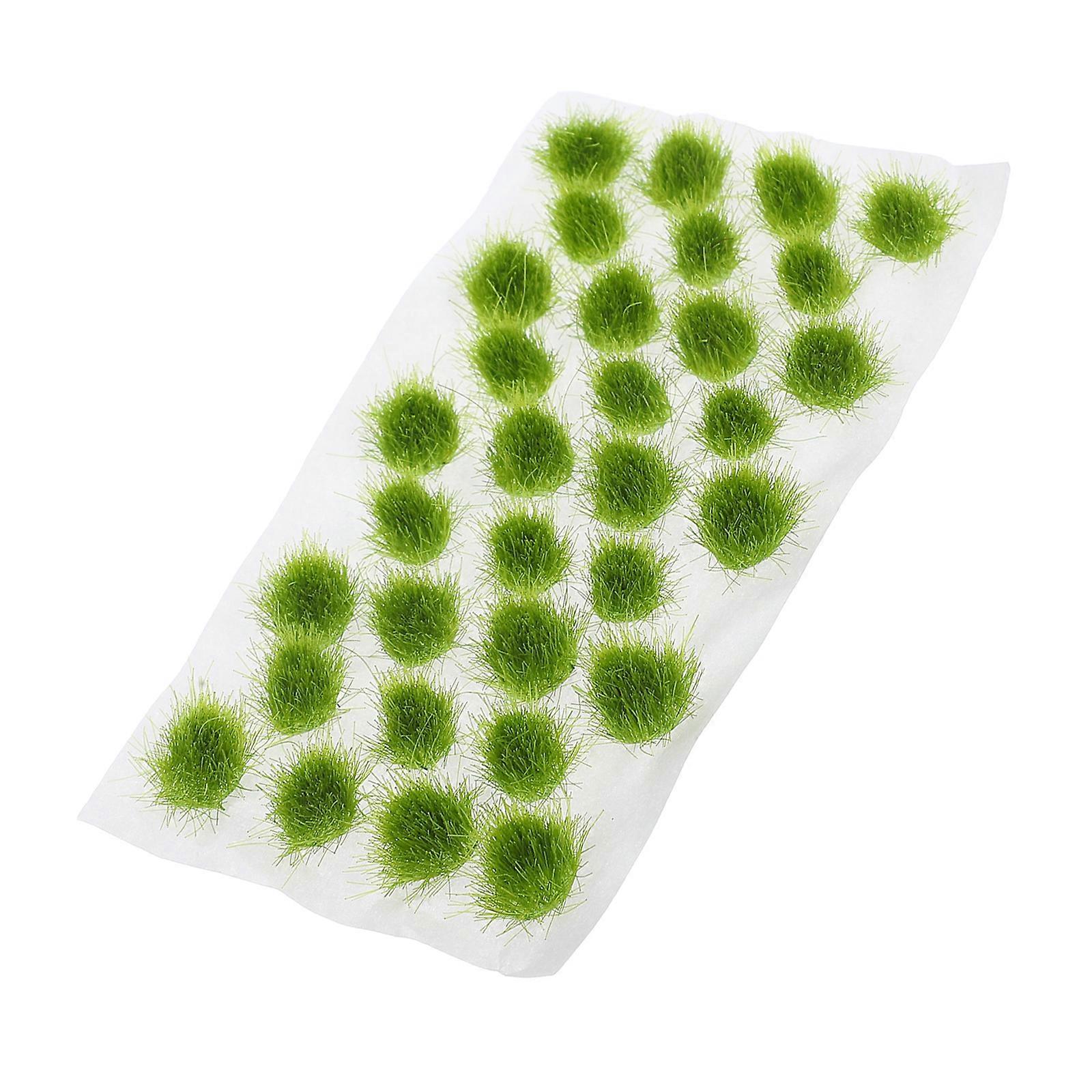 Model Grass Cluster Diy Material Realistic Appearance For Architectural Models Green 12.80X6.40X1.20CM 1 Sheet