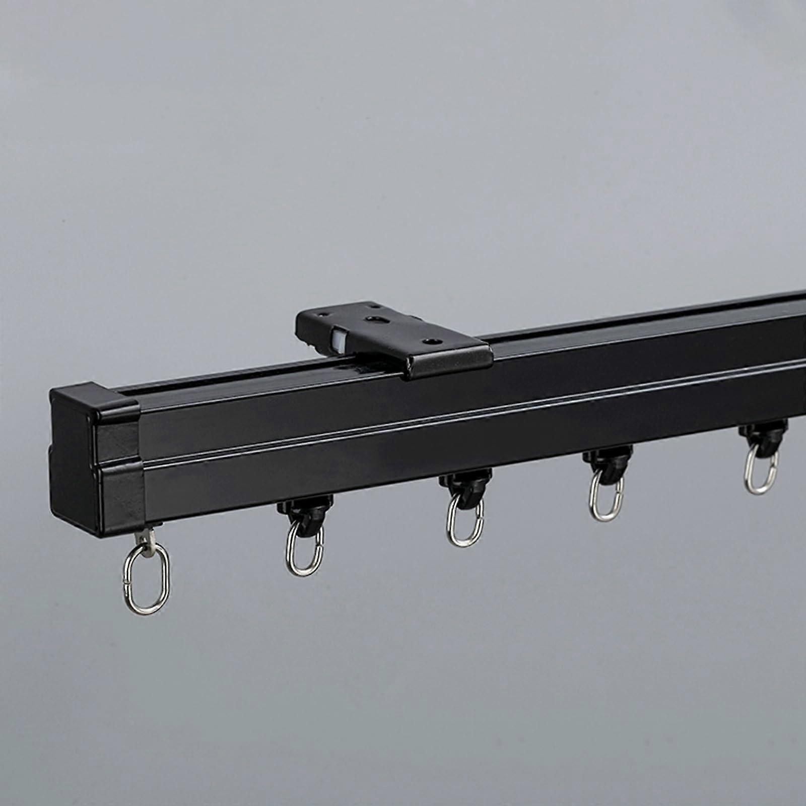 Ceiling Curtain Track 3.7m Fully Bendable Aluminum Rail System for Room Divider and Bay Window