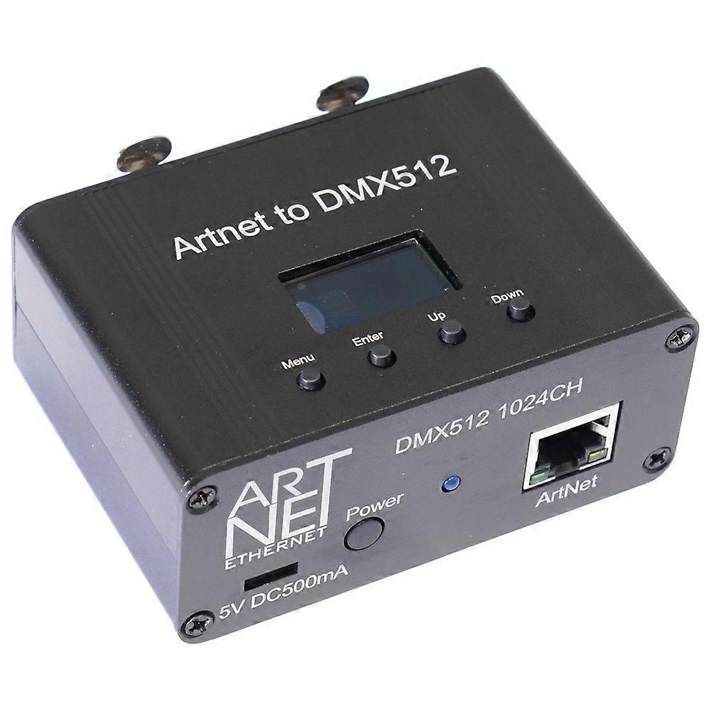 ArtNet DMX 512 Ethernet Lighting Controller Interface,2 Universe
