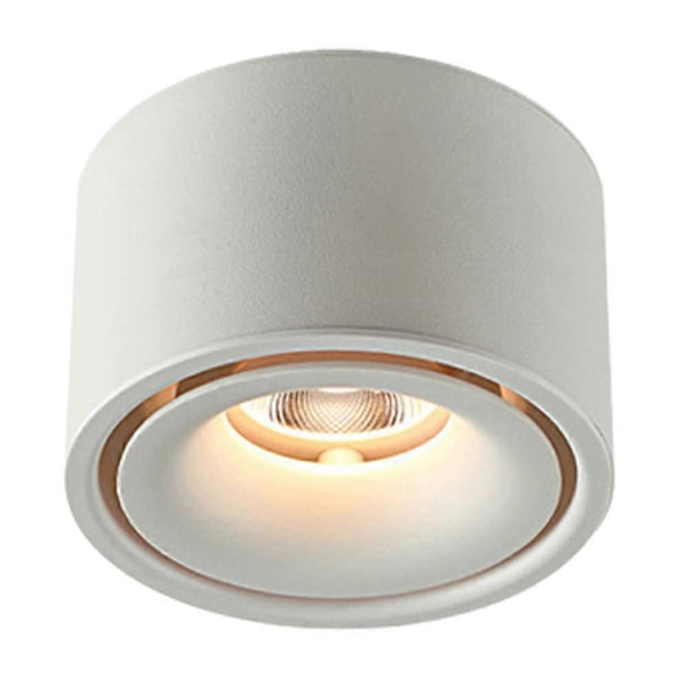 Surface Mounted LED Ceiling Spotlight 5W 6000K CRI90+ Aluminum Downlight Energy Saving Adjustable