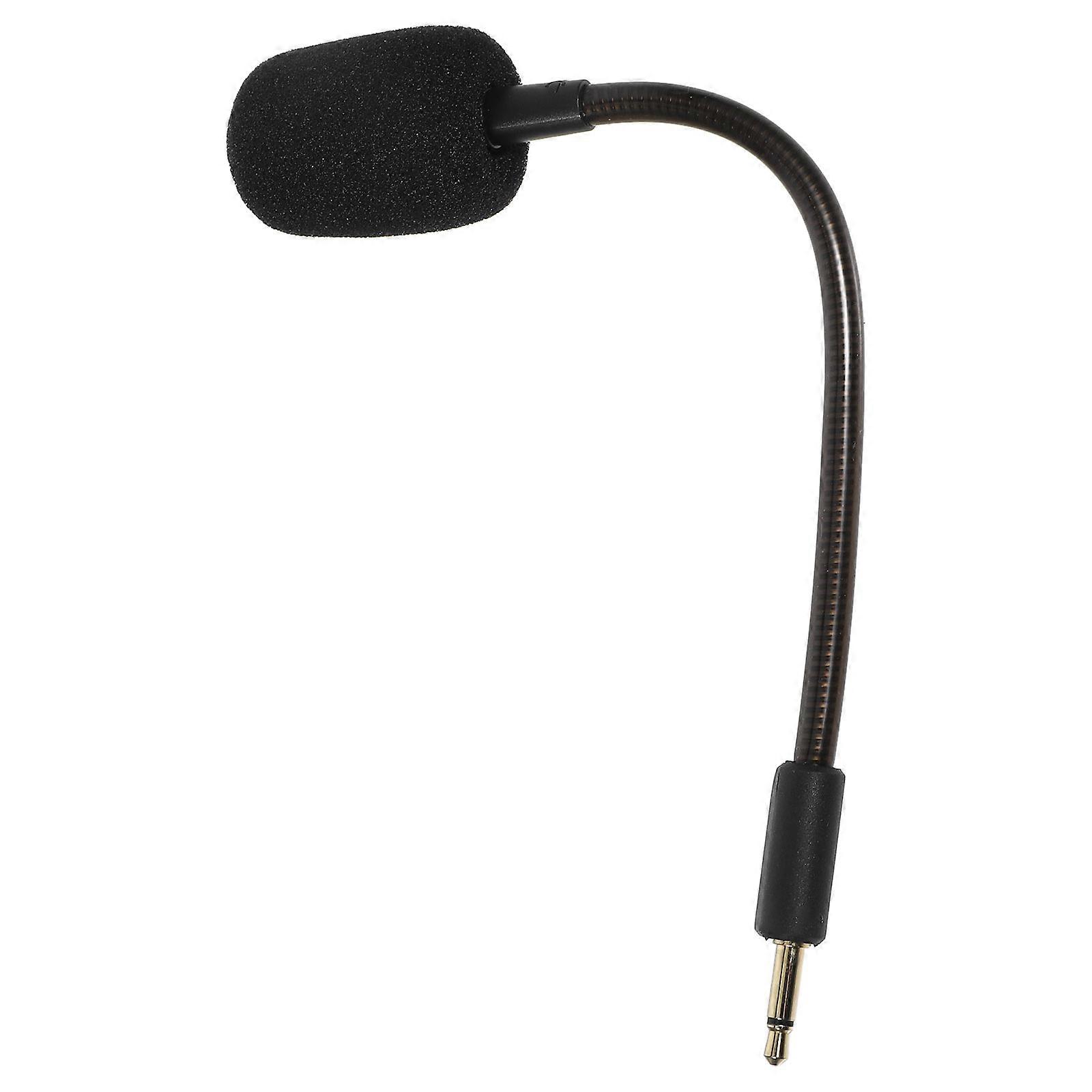 Noise Cancelling Wireless Microphone for Gaming Headset Black Design