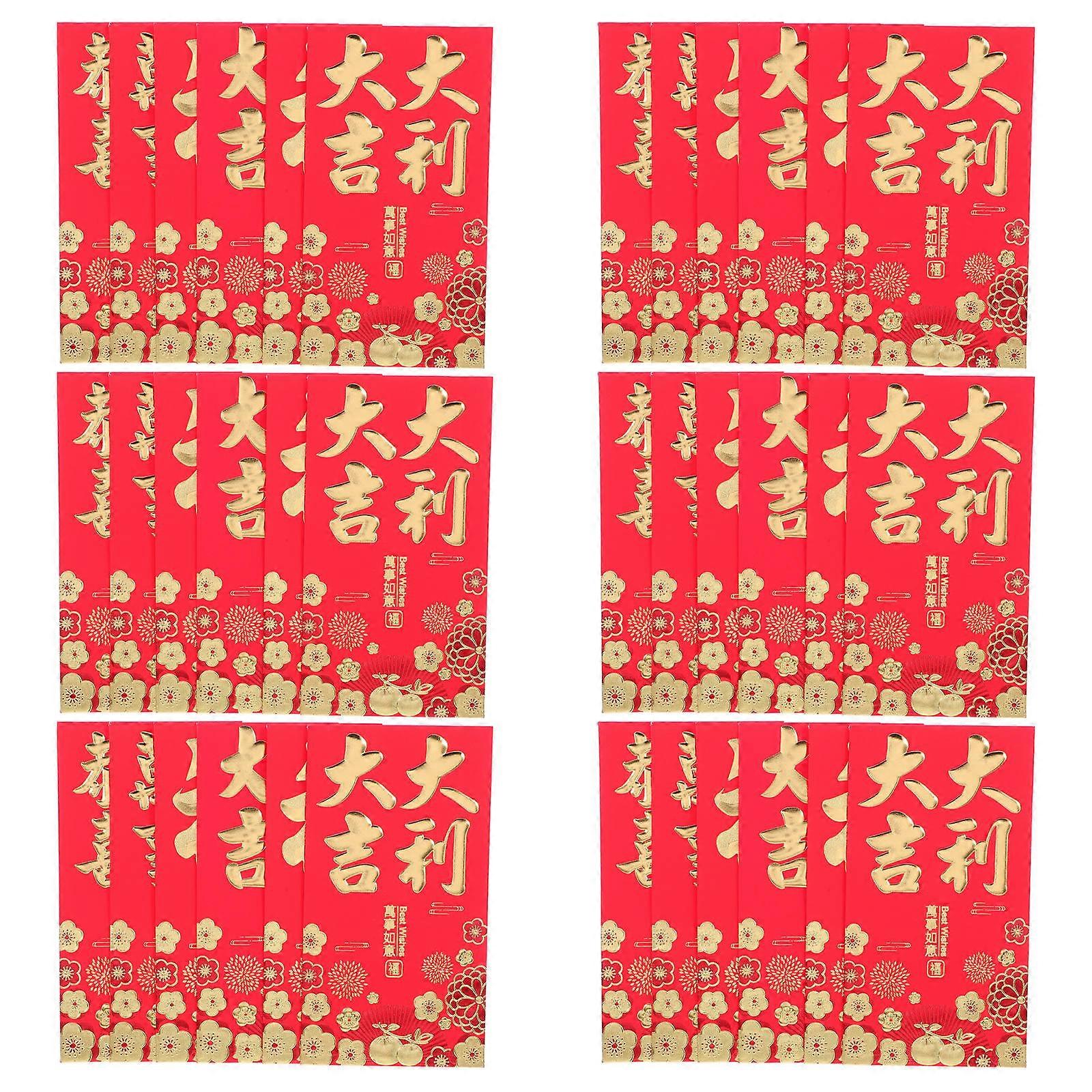 Lucky Money Envelopes paper Envelopes for 36Pcs Set