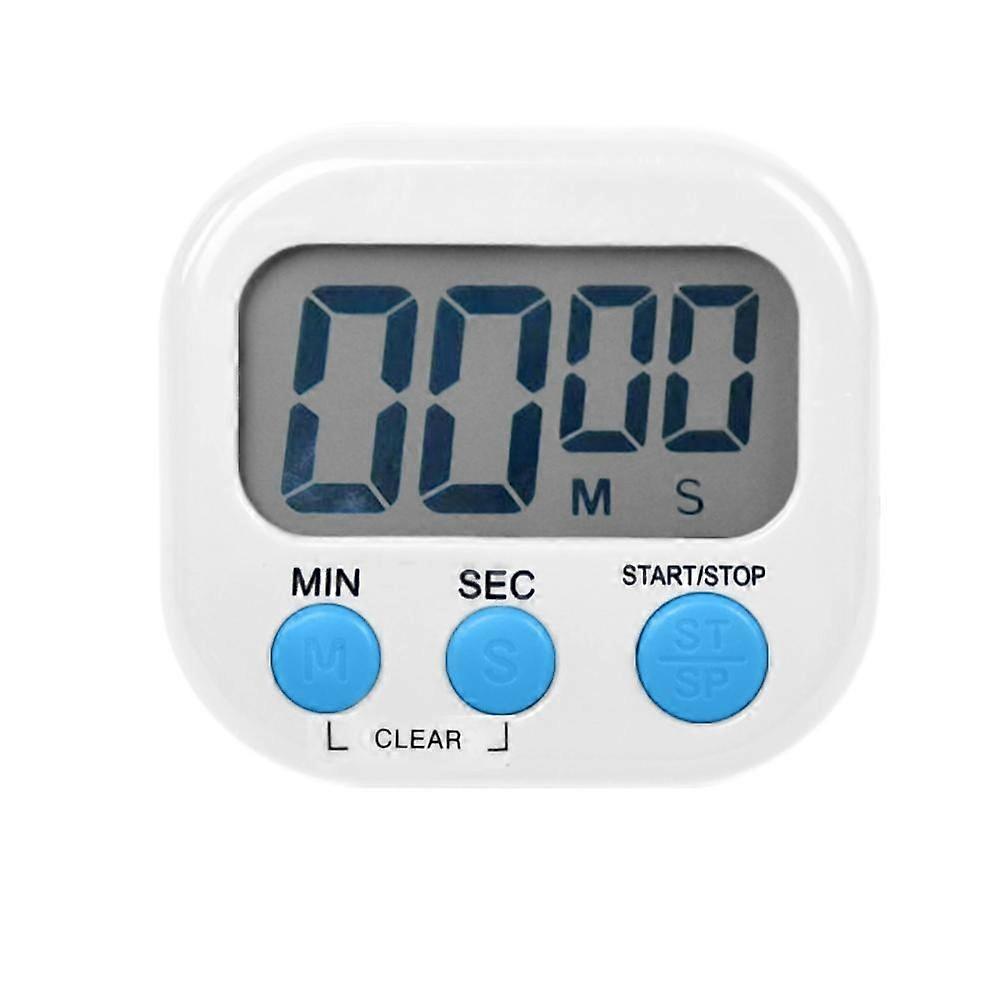 ZhenYou Digital Magnet Backing LED Count Up Countdown White Timer