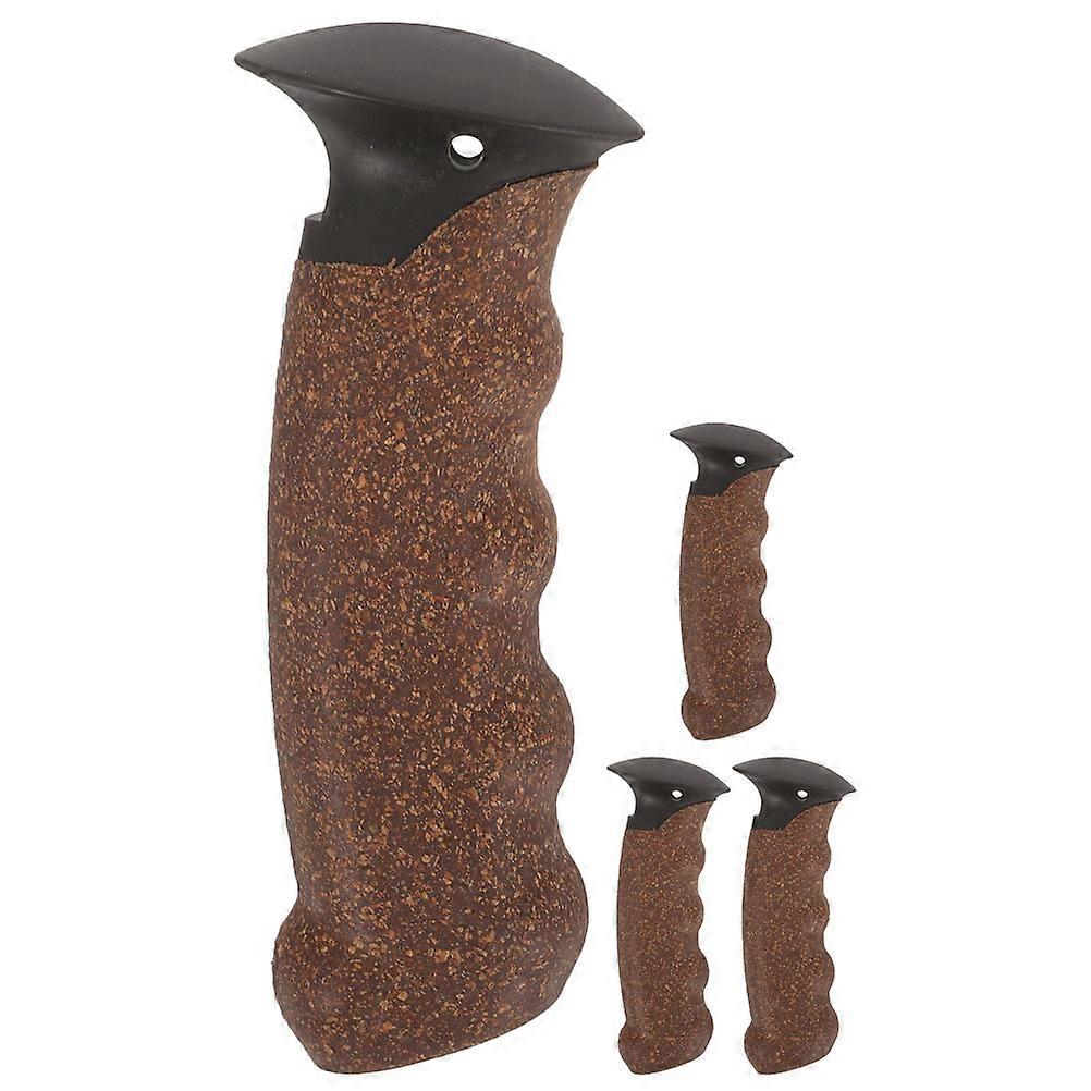 Cork Trekking Pole Handle Grip for Comfortable Hiking 4Pcs Replacement