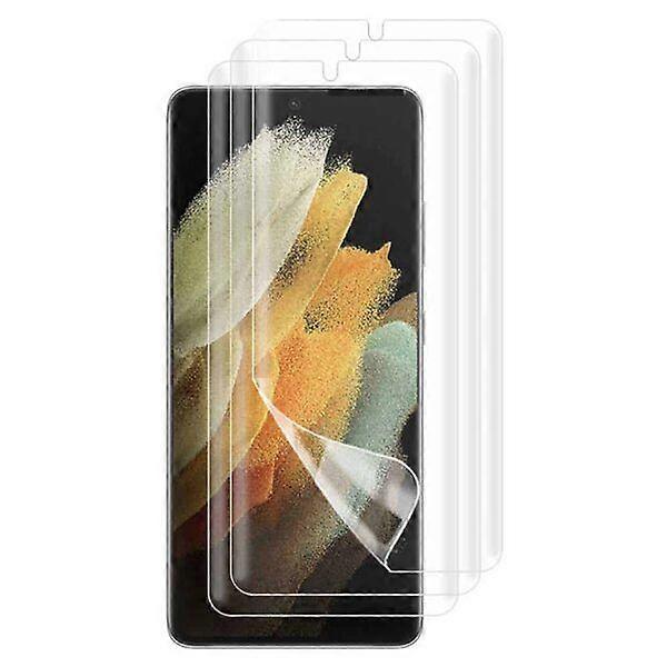 3-Pack Galaxy S22 Plus Screen Protector Full Coverage Display Film Transparent