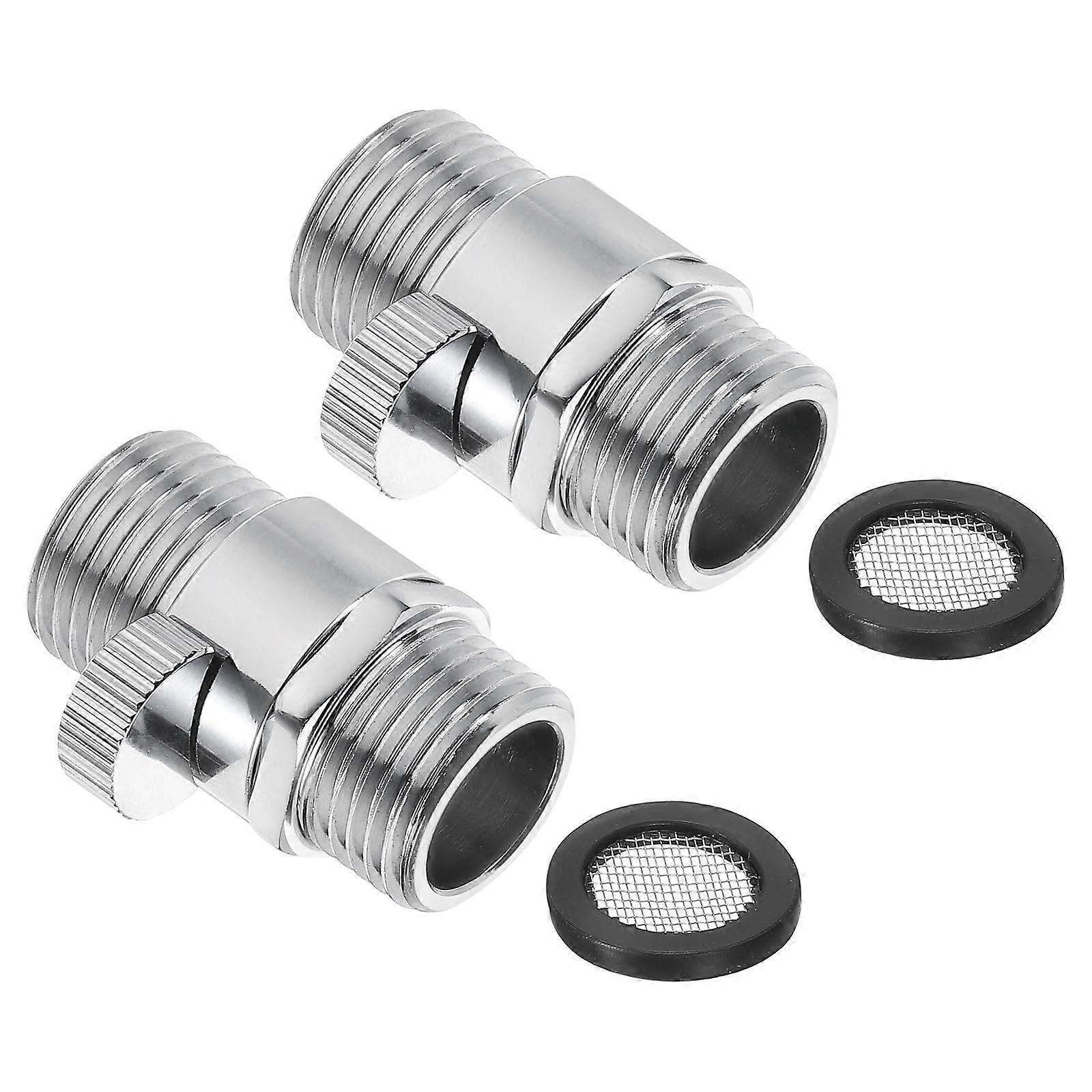 Shower Head Shut Off Valve Brass 20mm Water Flow Control with Lever Handle for Shower or Bidet