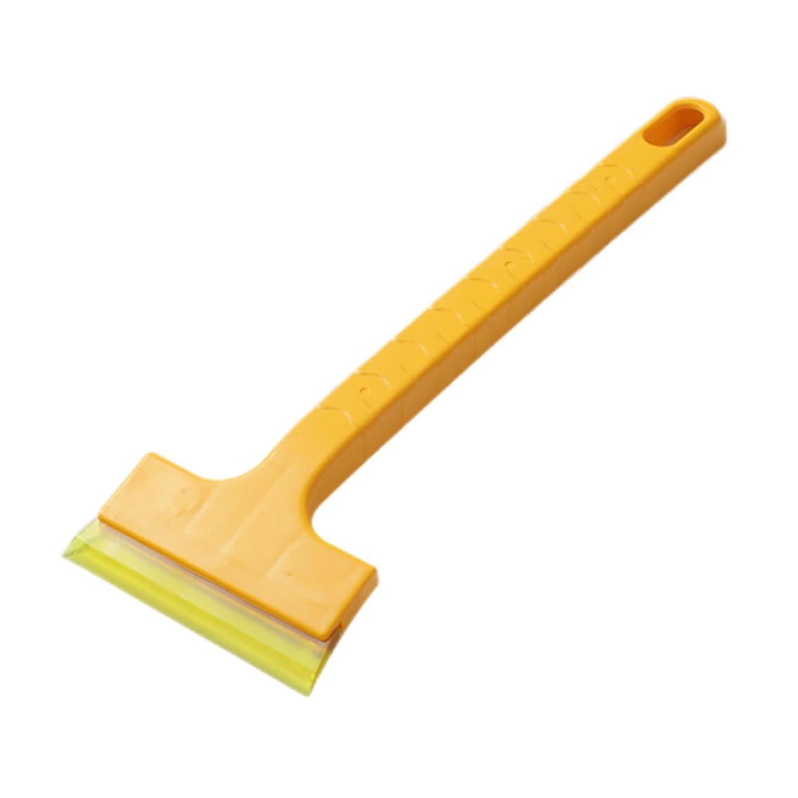 Long Handle Car Ice Scraper with Squeegee, NonSlip Grip Windshield Snow Removal Tool for Trucks