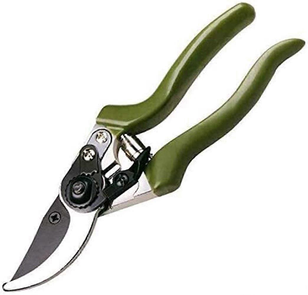 8 Inch Garden Pruning Shears with Sharp Blade, NonSlip Grip, RustProof Spring