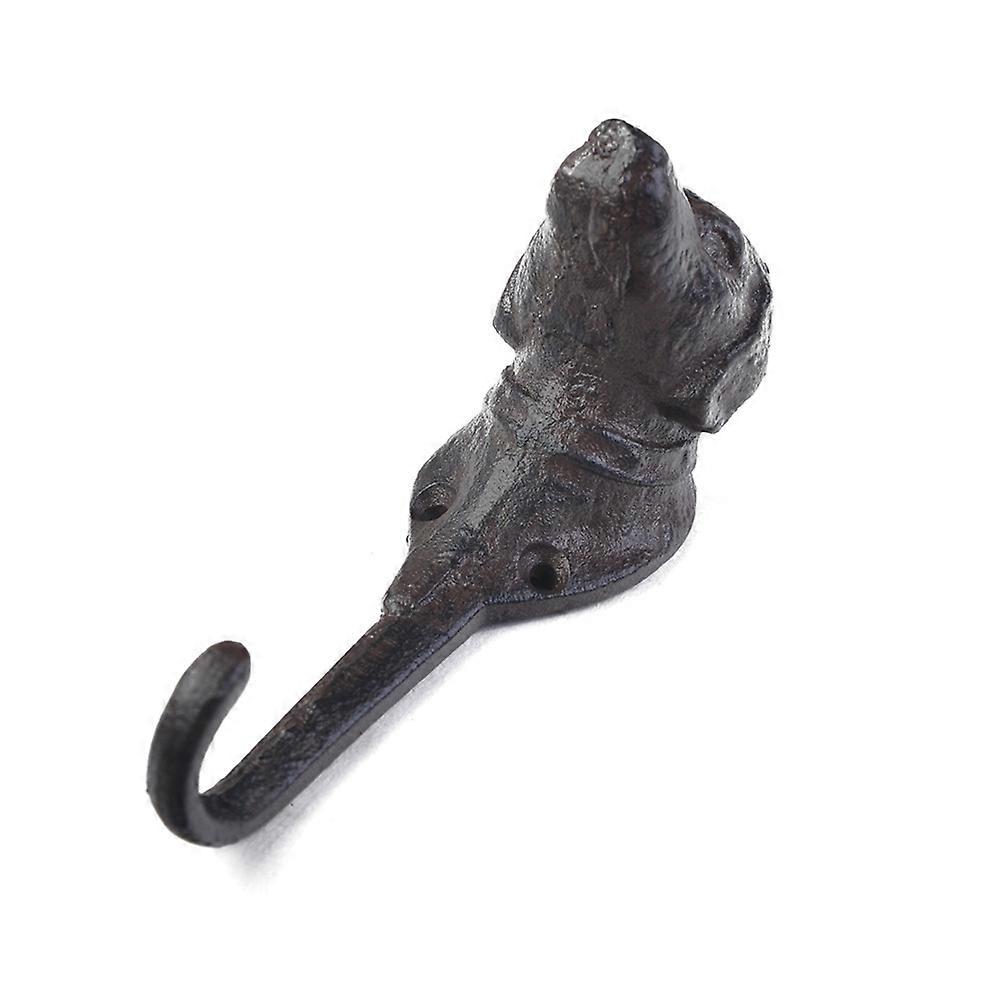 Wall Hook Cast Iron Cat for Hanging 2Pcs Hooks