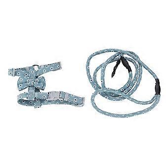 2025 Cat Harness and Leash for Walking Japanese Style with Bowknot Cat Harness Adjustable Soft Leash for Outdoor Safety