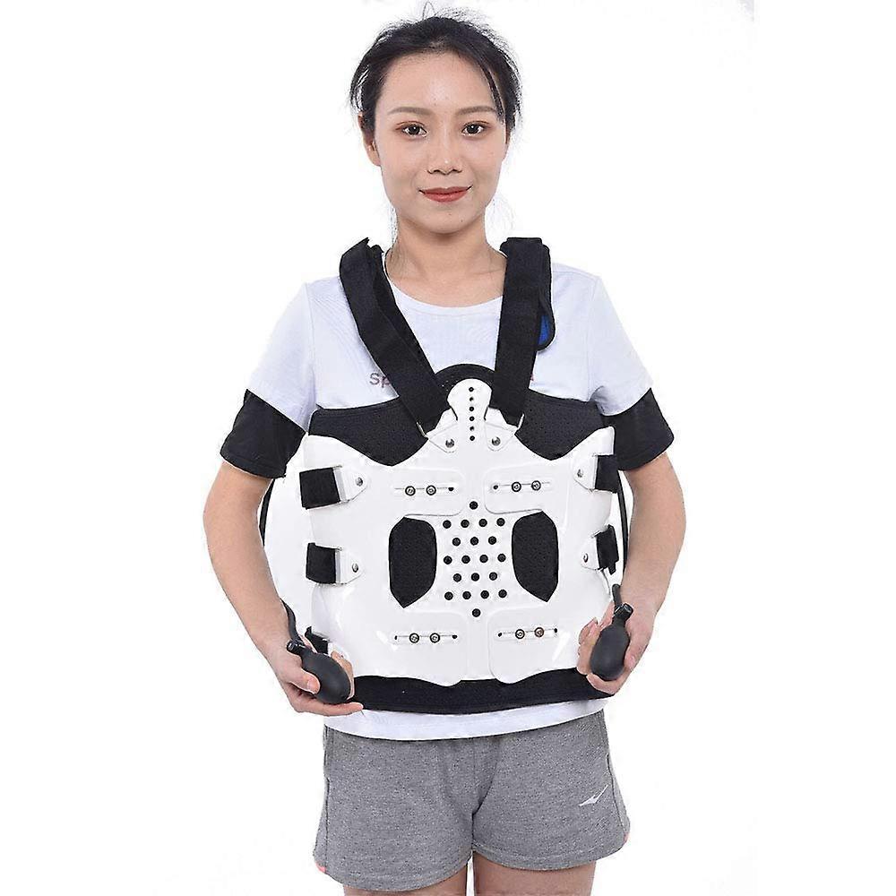 Back Brace Posture Corrector Thoracic Lumbar Support for Kyphosis and Spinal Compression with Airbag