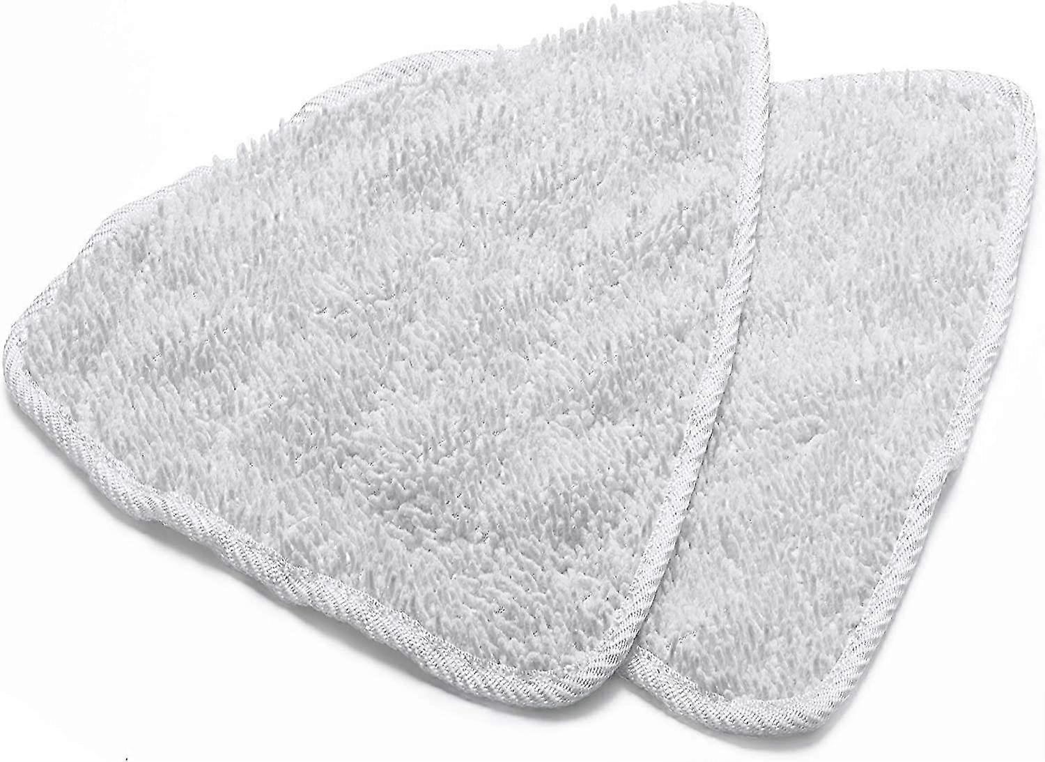 25-26 2/4/6 Pack Mop Replace Head Compatible with O-Cedar Microfiber Steam Mop Refill White