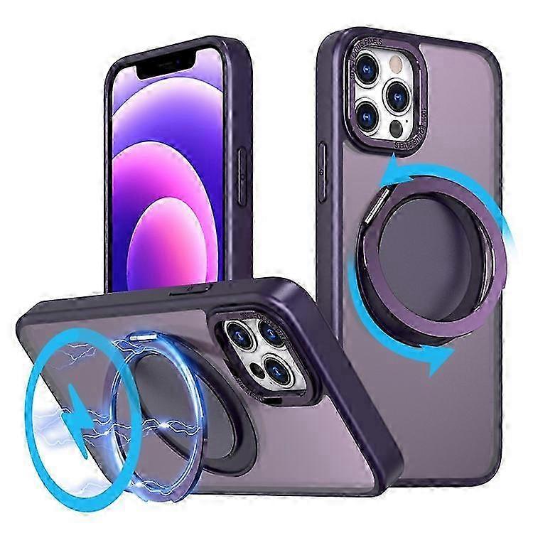 Compatible For iPhone 12 Pro Max Kickstand Magnetic Case Compatible with MagSafe 2025