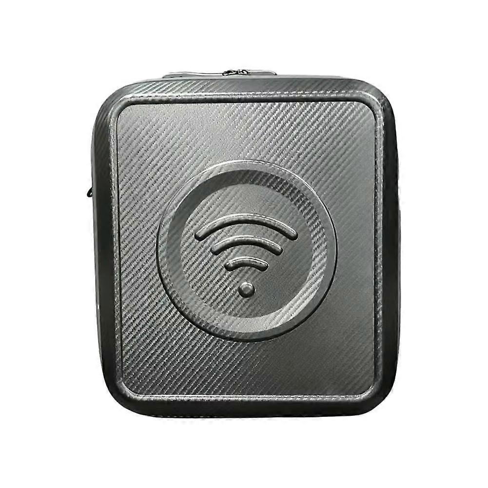 For Starlink Mini Hard-Shell Case with Shock Absorption Adjustable Shoulder Strap PVC Waterproof Material