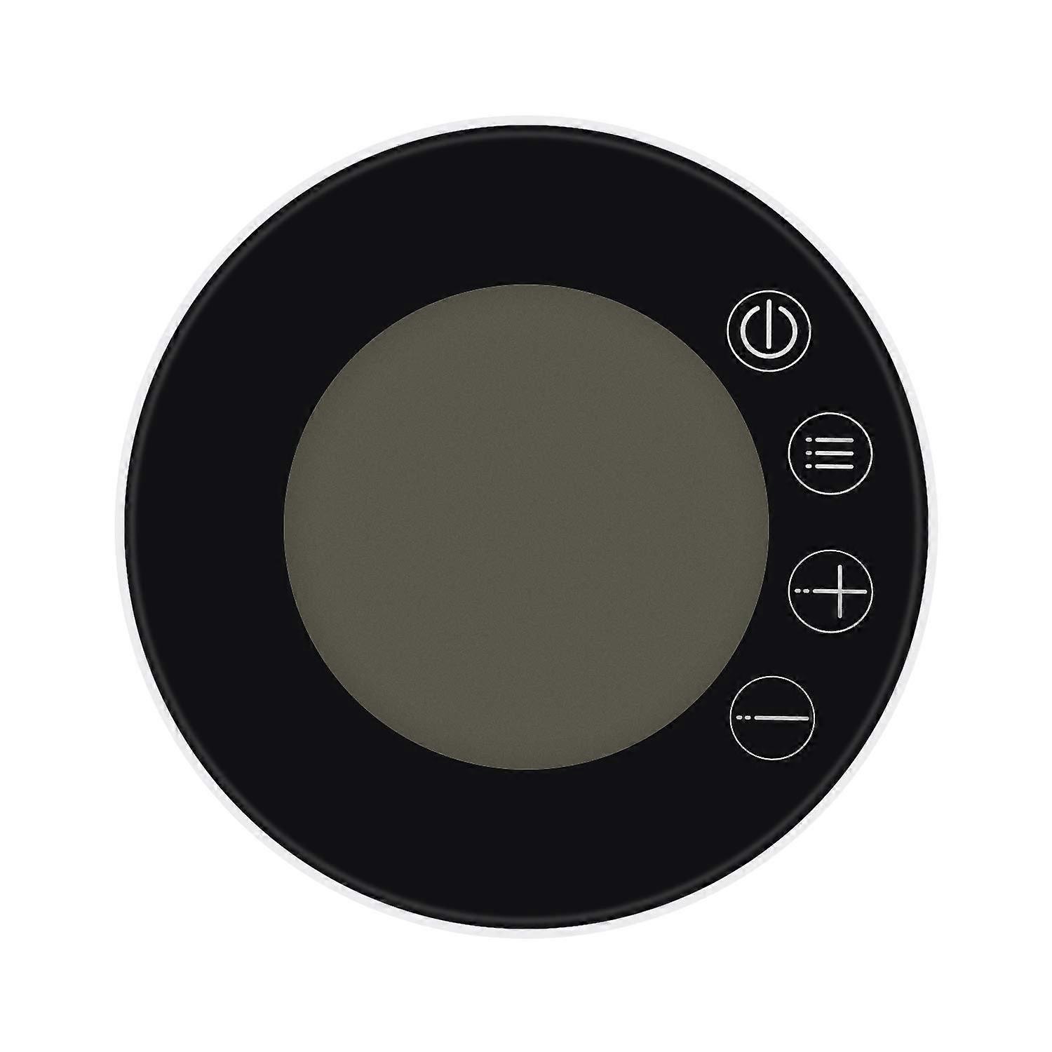 Smart WiFi Thermostat with LCD Touchscreen, App and Voice Control, 8Day Programmable, Black