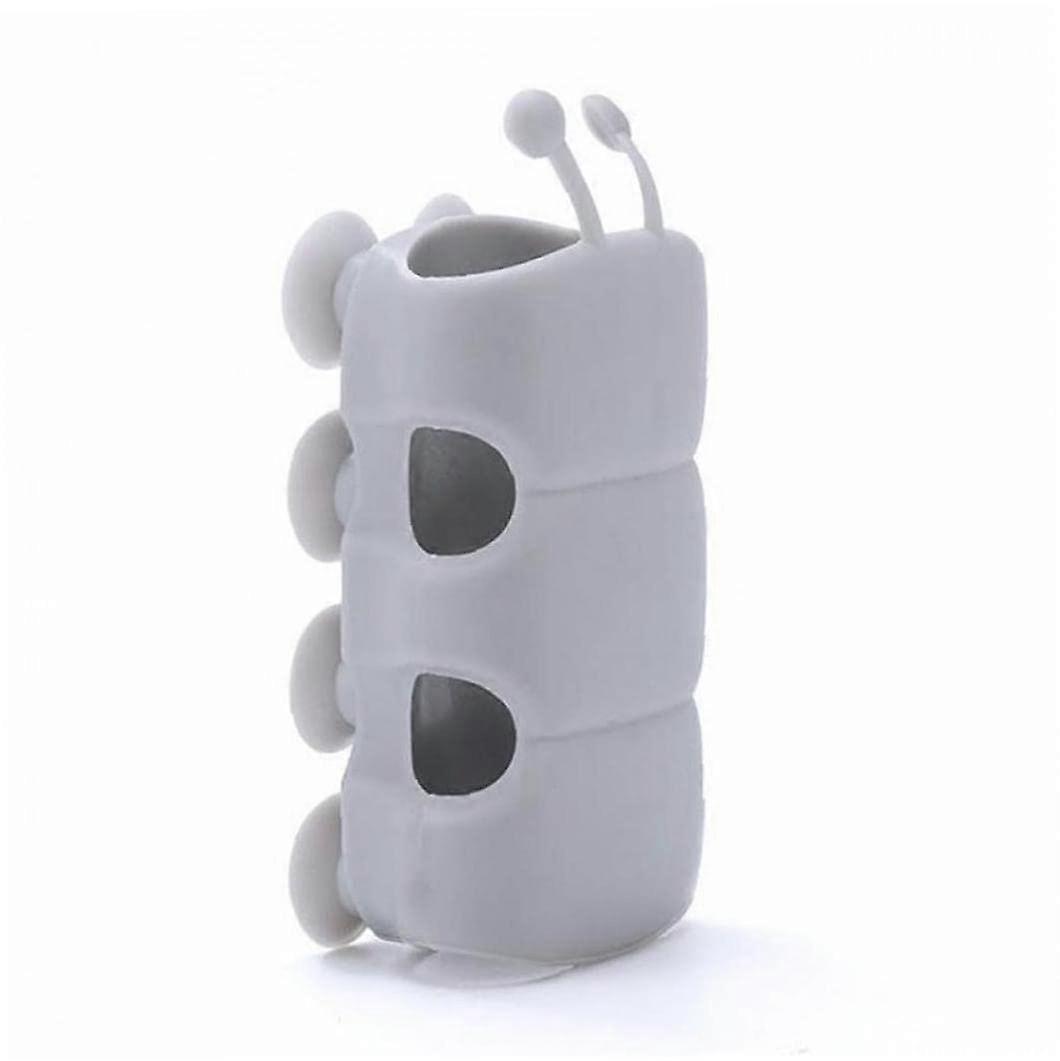 Silicone Shower Head Holder with Removable Suction Cup, Adjustable Height Bracket for Bathroom