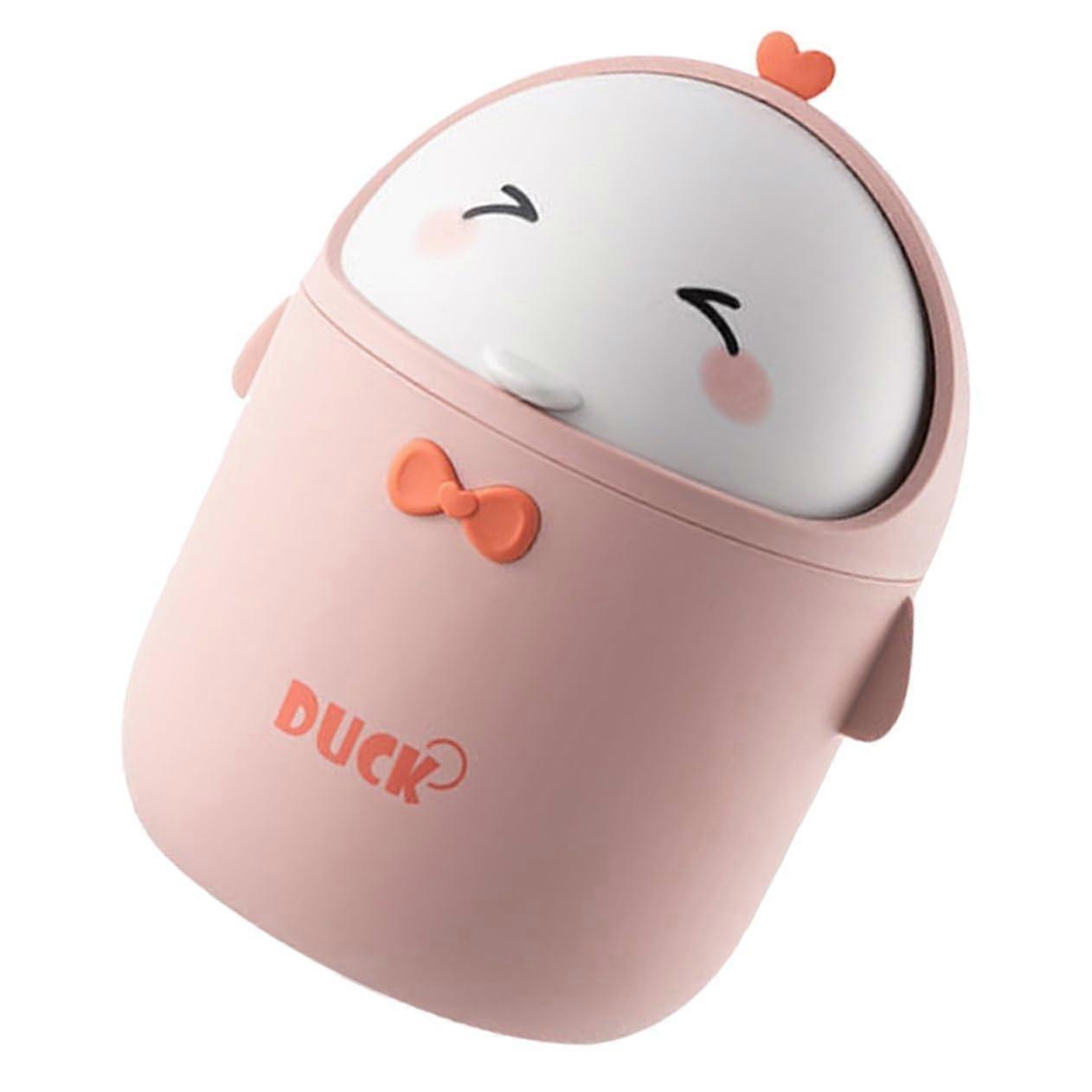 Mini Desktop Trash Can with OdorBlocking Lid, Cute Small Waste Bin for Kitchen, Bathroom, Bedroom