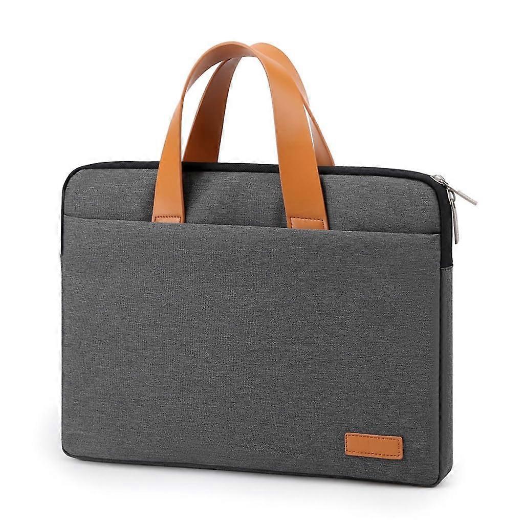 Lightweight Nylon Laptop Bag for Men with Secure Trolley Strap and Spacious Compartment