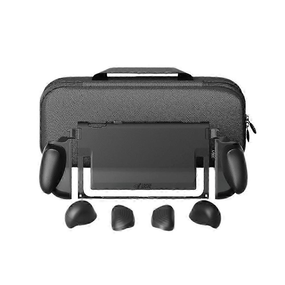 Protective Case for Switch 2 Split Shell with Storage Bag with Replaceable Handle Grips for NS2 Dust-Proof Cover A