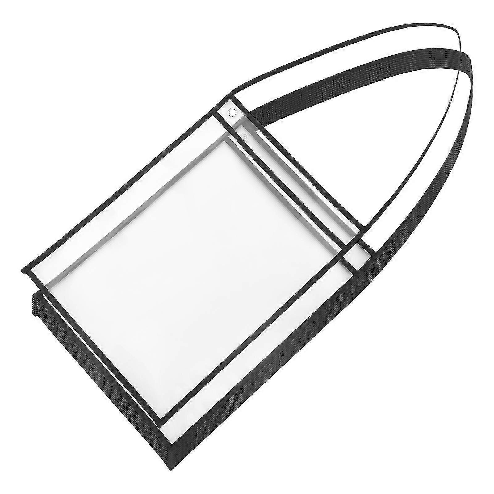 Job Ticket Holders Reusable Plastic Sleeves for Office Work 10Pcs