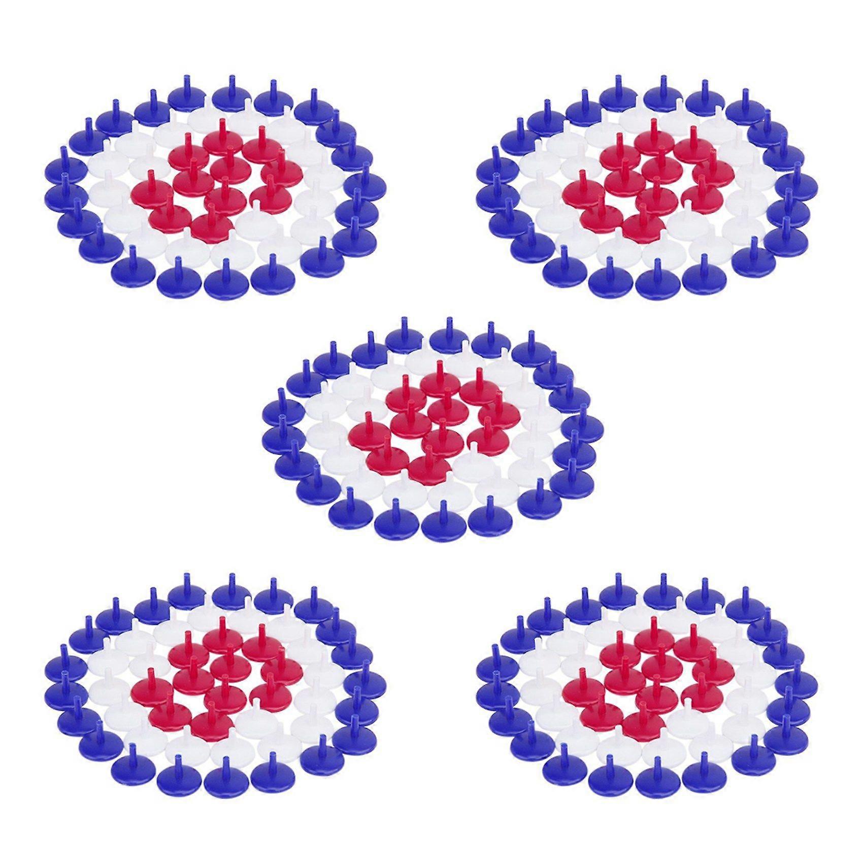 250 PCS Golf Ball Marker 18mm Random Color