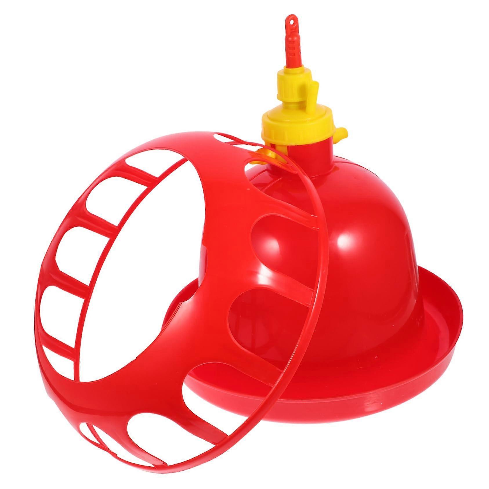 Automatic Chicken Waterer with Poultry Drinking Cups for Backyard Farms, Easy Clean and Install