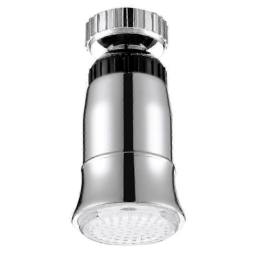 Blue LED water flow faucet with automatic color-changing lighting (7.8 cm)