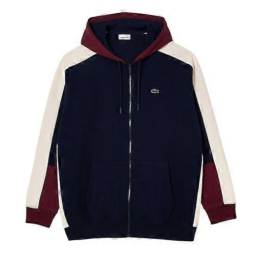 Lacoste Mens Logo Full Zip Hoodie