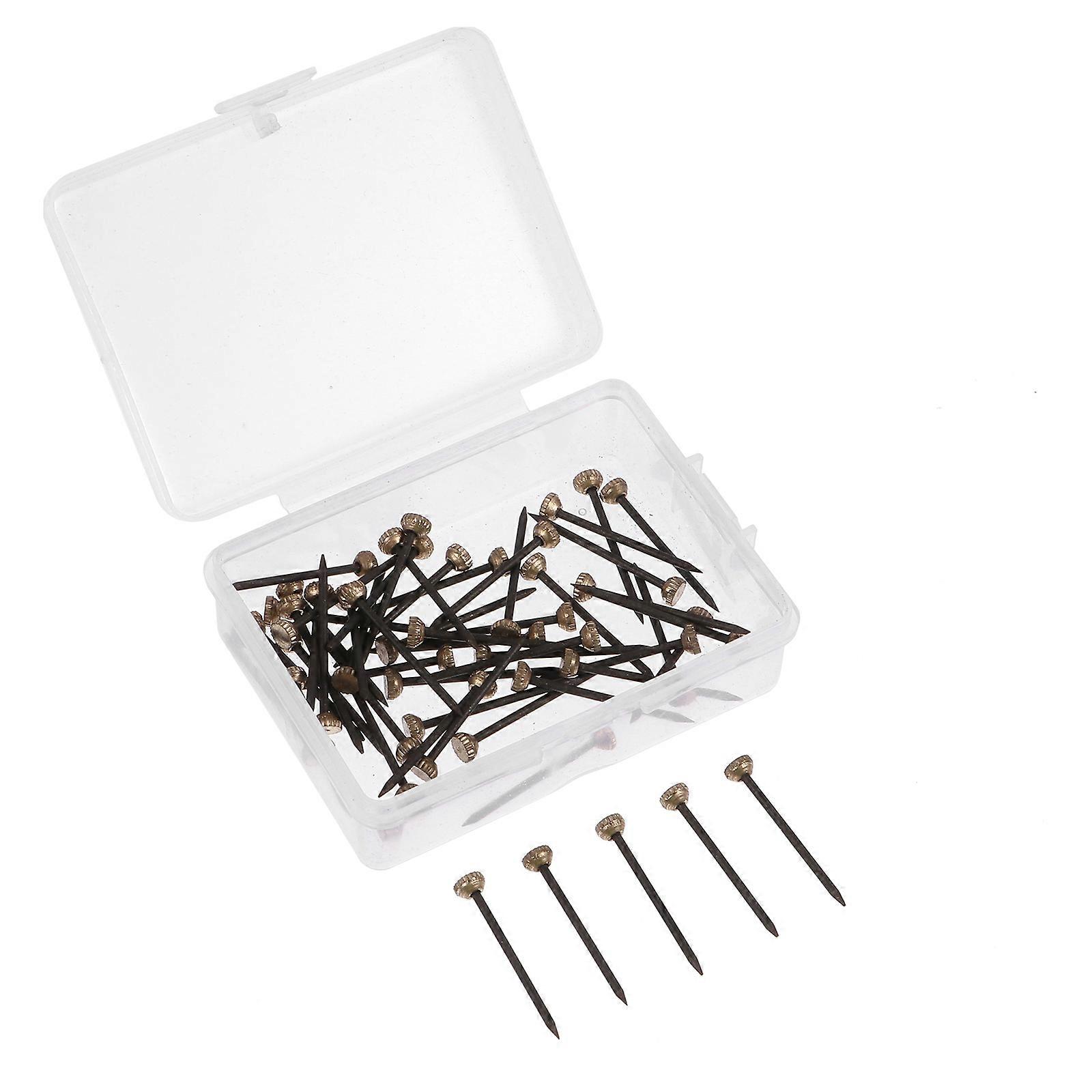 Picture Nails Black Alloy Frame Fixing Nails for Fixing 60Pcs Set