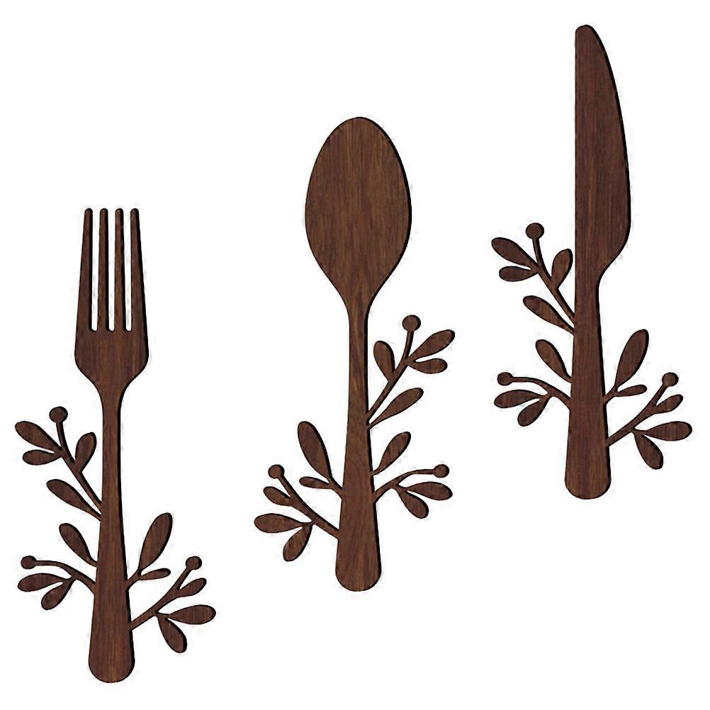 Rustic Wall Decoration for Kitchen Decor Designed with Craftsmanship 3Pcs