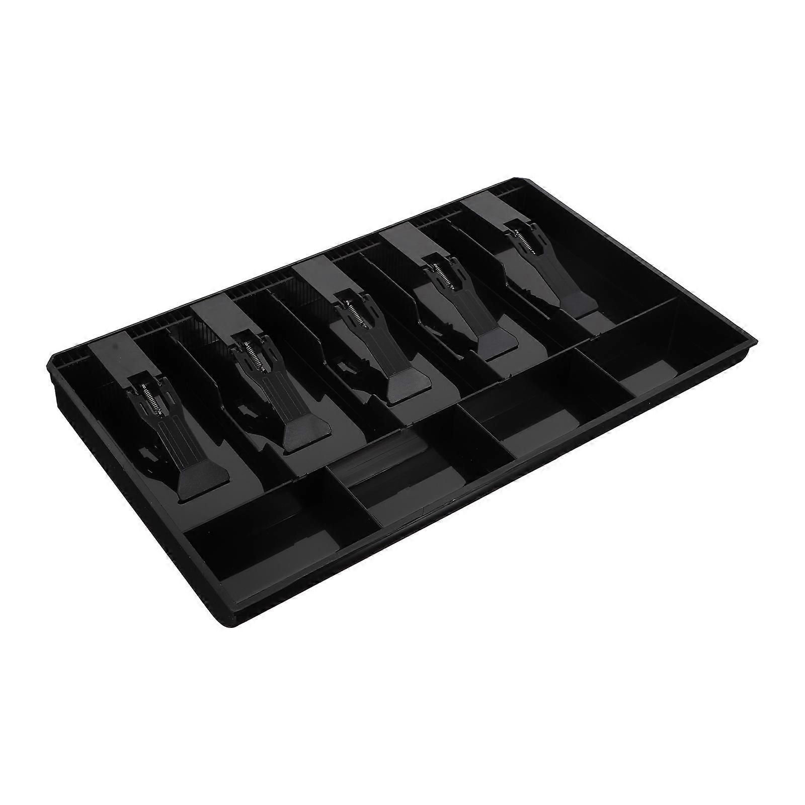 Cash Register Insert Tray Storage Tray Retail Stores Rectangular Easy Replacement 16.11X9.82X1.57IN 1Pc
