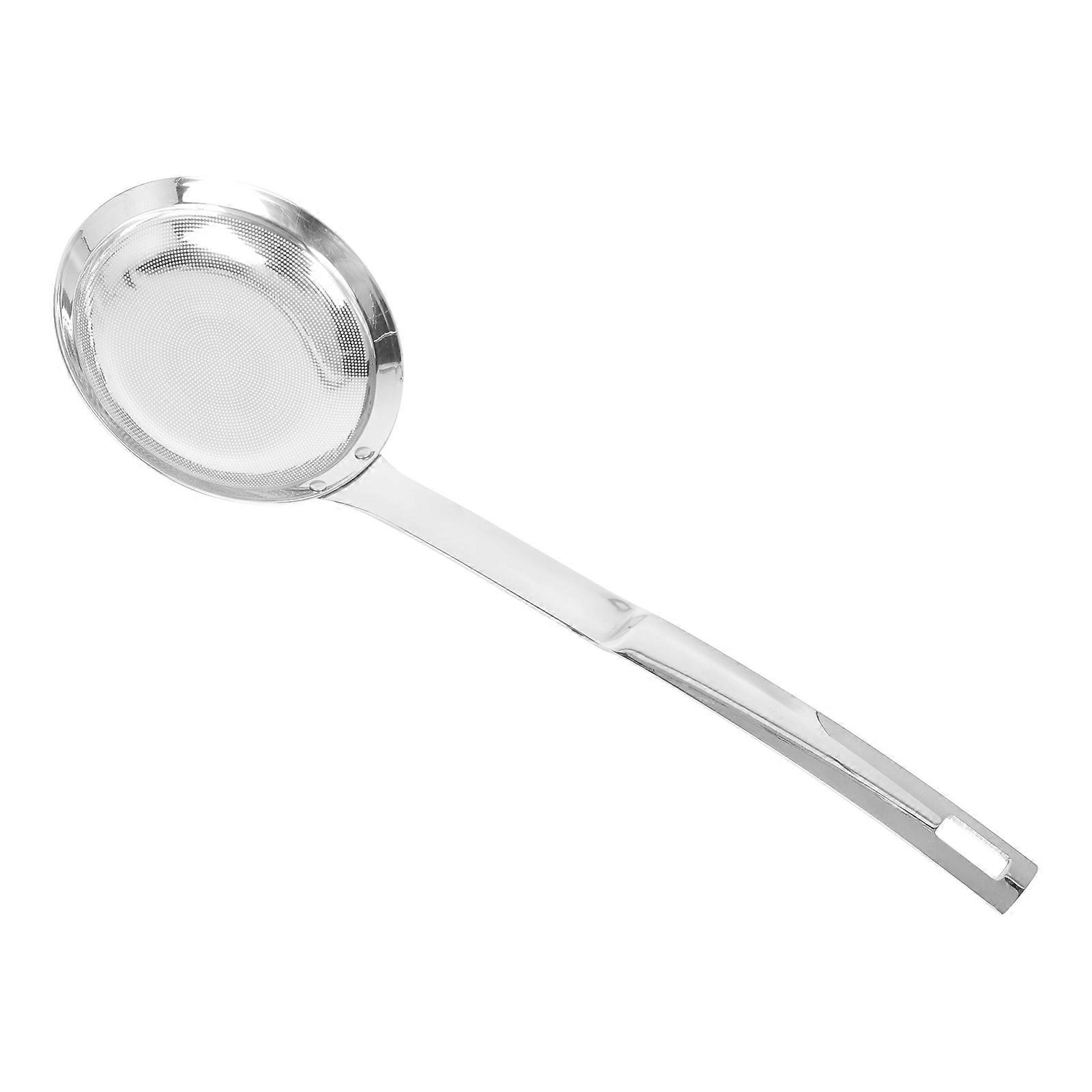 Silver Stainless Steel Filter Spoon for Kitchen Use 1Pcs Strainer