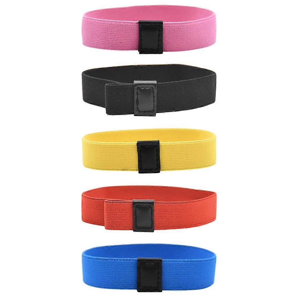 Bento Box Strap Creative Elastic Fixing Straps for Lunch Holder 5Pcs Assorted Colors