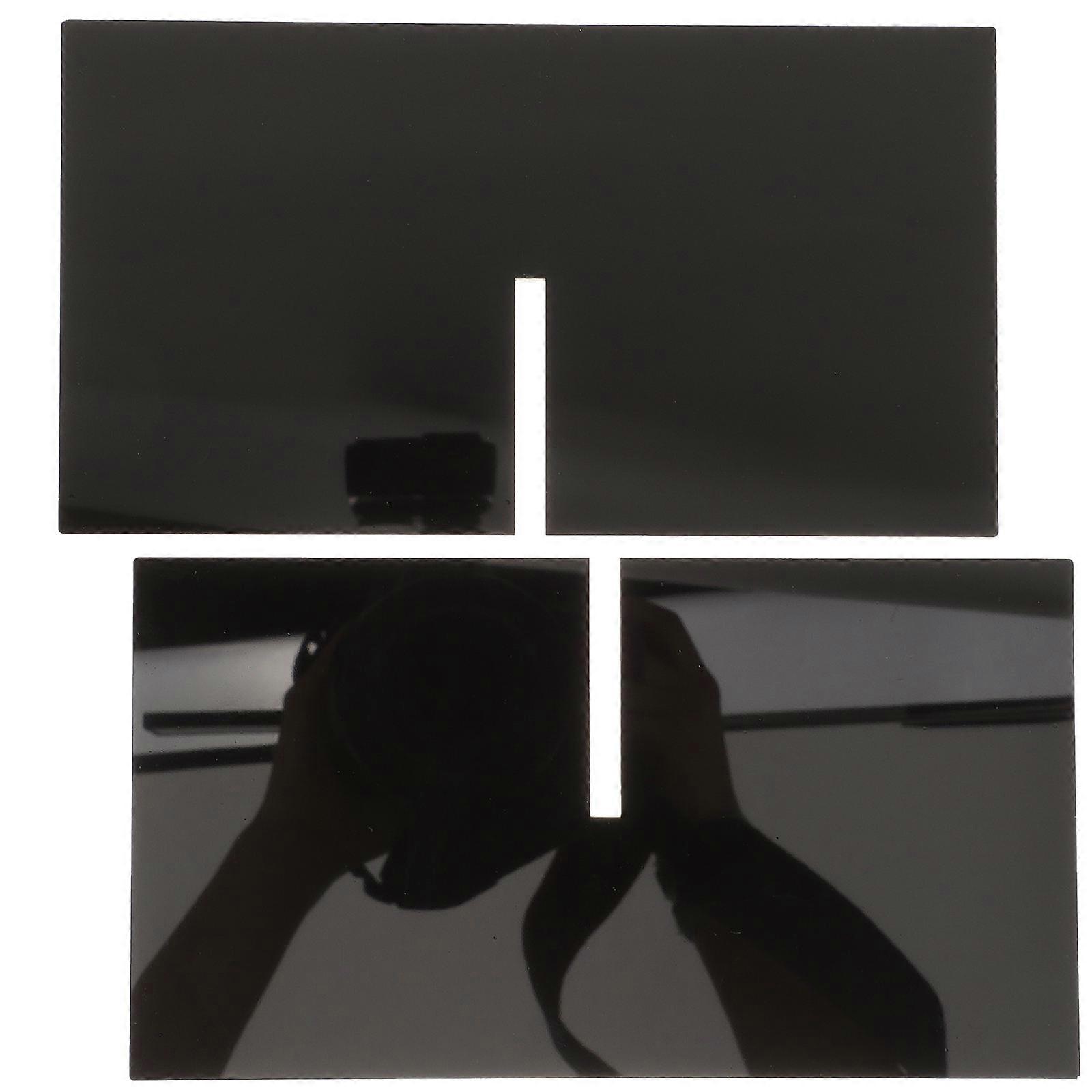 Book Stand Acrylic Desktop Reading Holder for Daily Use One Set