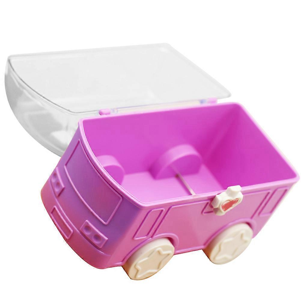 Car Shaped Storage Box for Toy Storage 5Pcs Plastic Organizer Holder