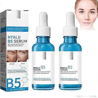 Face Serum with Hyaluronic Acid Collagen, Anti Aging Hydration, Instant Firming Effect, 2 Pack