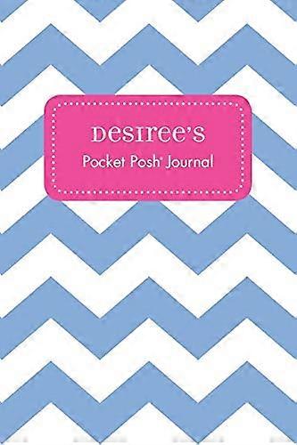 Journal chic de poche de Desiree, chevron