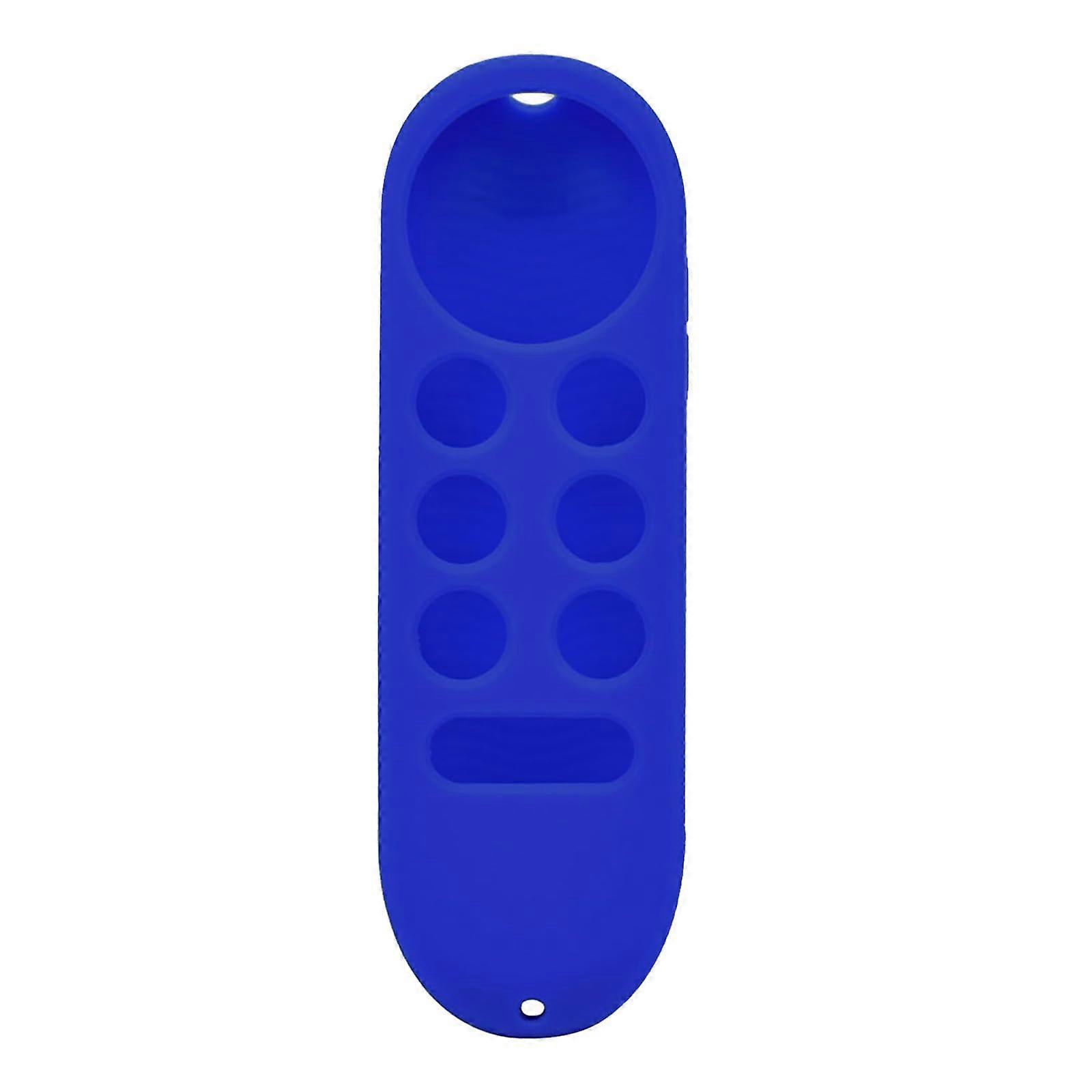 Blue Shockproof AntiSlip Slim Silicone Cover Case for Google Chromecast Remote
