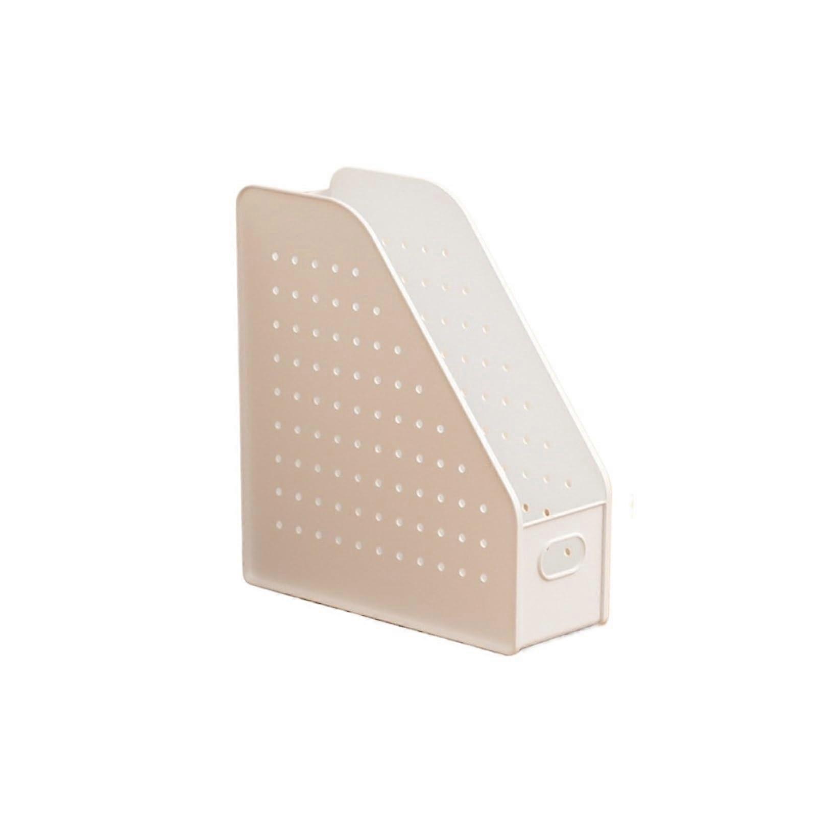 Desktop File Organizer Rack with Adjustable MultiLayer Storage for Office Documents S1