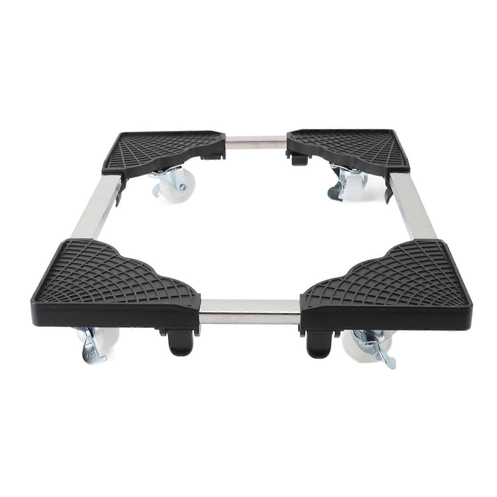 PC Tower Stand Adjustable Width with Locking Wheels, Mobile CPU Holder for Home and Office