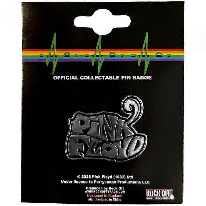 Pink Floyd Logo Swirl Badge